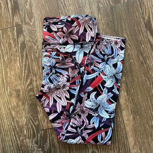 Lululemon Fast and Free Tight 25” Floral Pattern